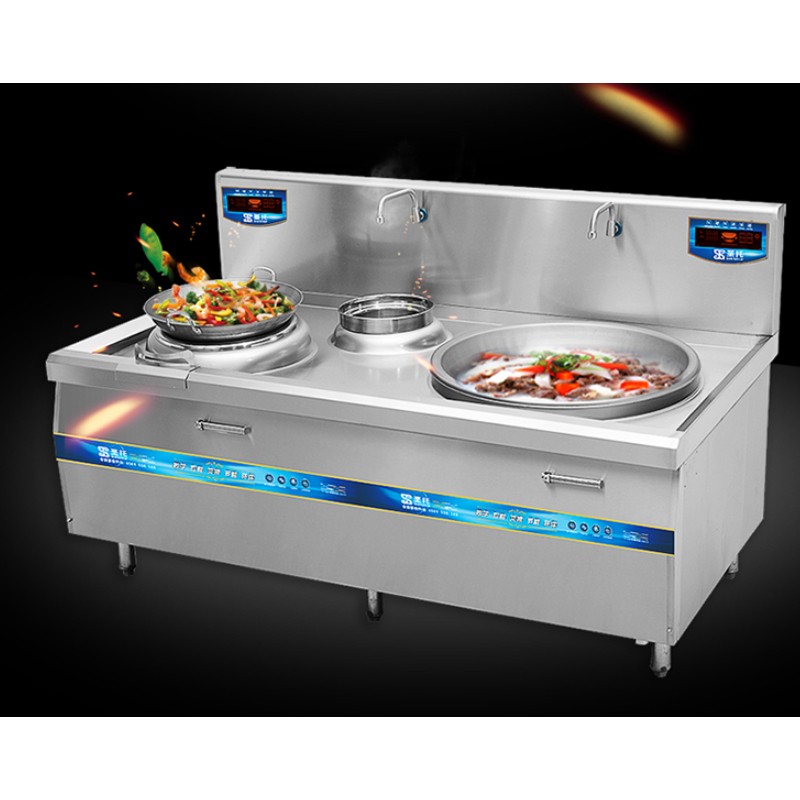 凹型商用电磁i炉  大功率电炉灶 酒店食堂饭店电灶台 小炒加大炒组合