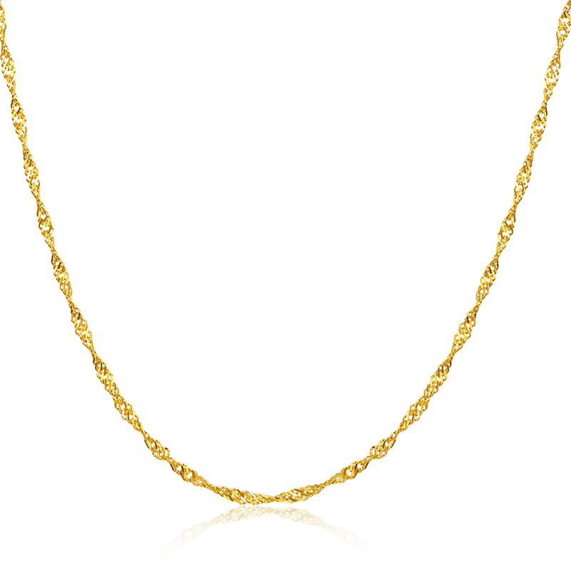 潮宏基CHJJEWELLERY:天长地久水波链,精美绝伦