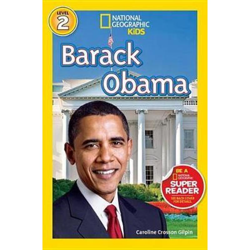 英文原版 国家地理儿童分读物 l2 barack obama 巴拉克?奥巴马