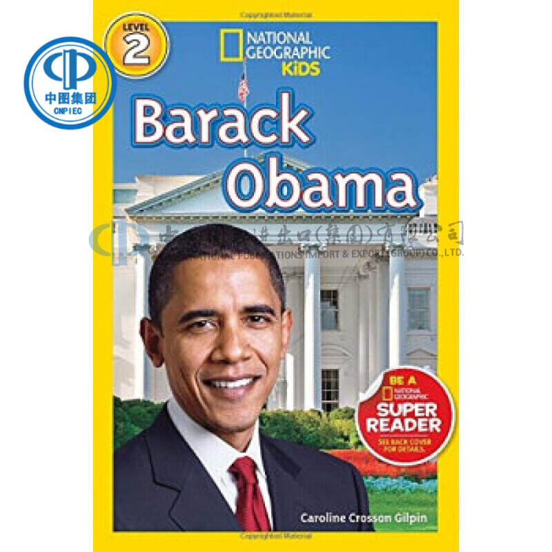 2级别 国家地理分级读物 national geographic readers: barack obama