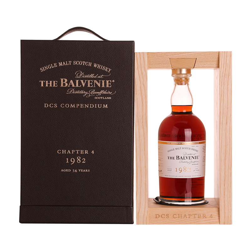 百富 (Balvenie) 陈年老酒 洋酒 单一纯麦 威士忌 大师版1982DCS 700ml