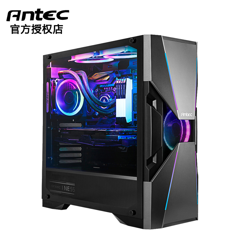 安钛克（Antec） 暗黑系复仇者X DA601钢化玻璃侧透机箱 复仇者X DA601