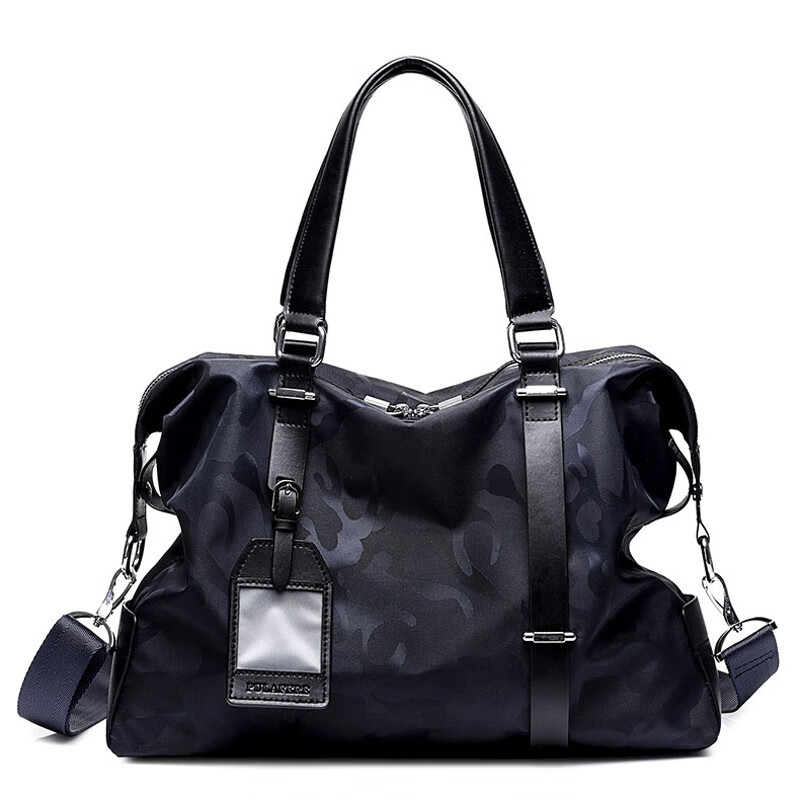 酷奇袋鼠(kuqidaishu)普拉费雷横款手提包迷彩男包单肩包韩版斜跨背包