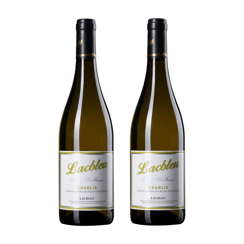 lacbleu法国原装进口红酒 2014勃艮第产区aoc级lacbleu夏布利干白葡萄