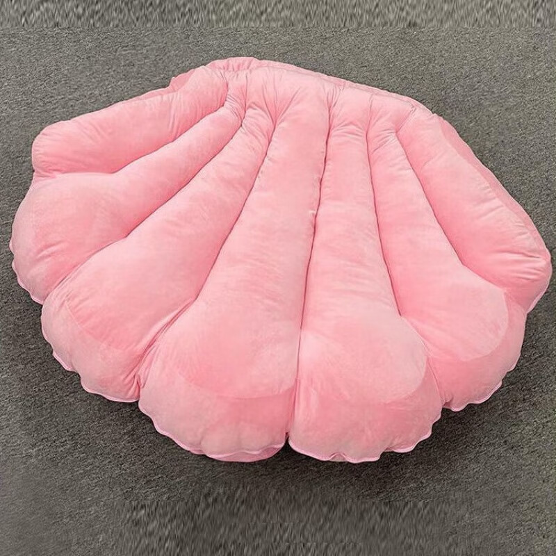 玩具搞怪坐垫子榻榻米蒲团女友 大粉色蚌壳 可躲进去展开是2米 宽是1