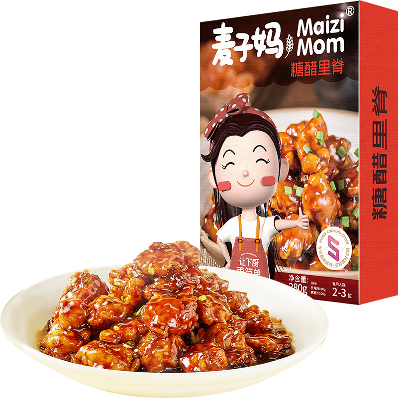 麦子妈糖醋里脊价格走势，口感超乎想象！|怎么看京东方便菜商品的历史价格