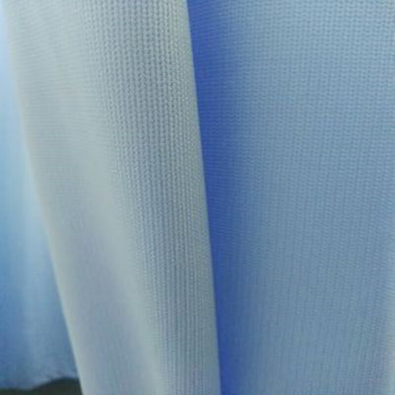 医院窗帘美容院隔断帘子帘定制养生馆隔帘诊所轨道拉帘围帘 浅蓝色 每