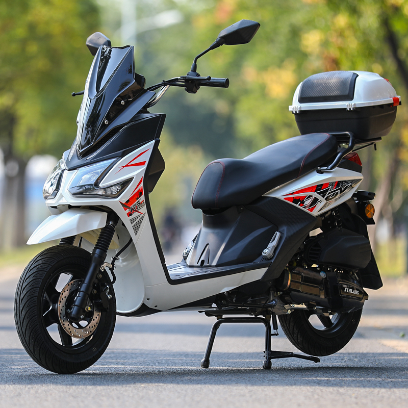 新款路虎国四电喷150cc踏板摩托车燃油车路霸bws全新整车可上牌 新款