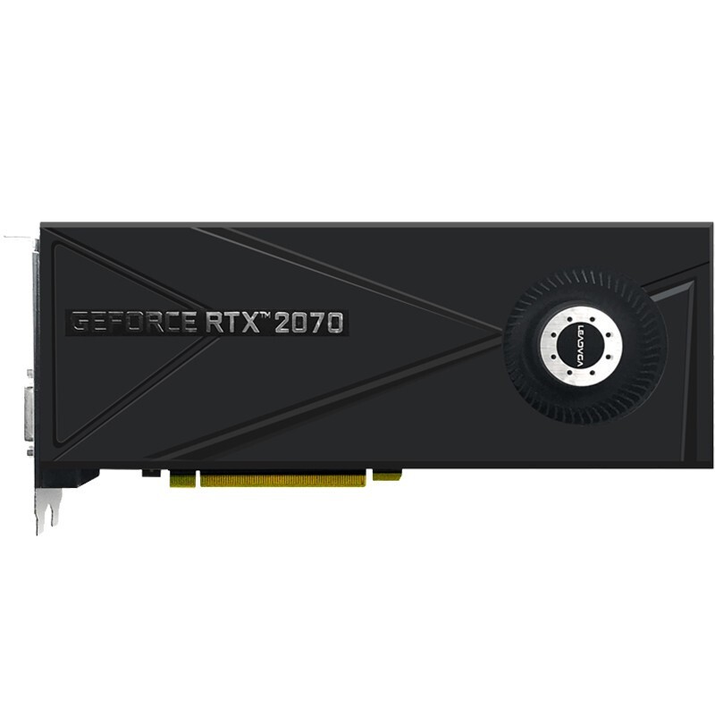 丽台(leadtek) nvidia geforce rtx2070 8g定制公版 单涡轮