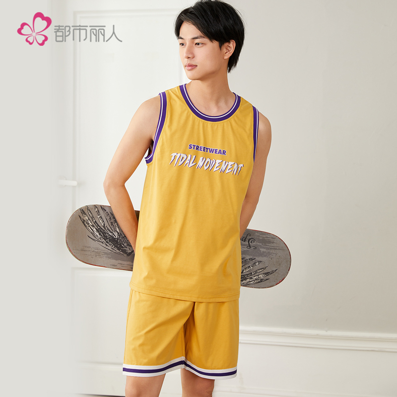 �����������¶��з���˯���������˶���������ʽ���⴩���ļҾӷ���װ 4H12A7  ��ɫ XL