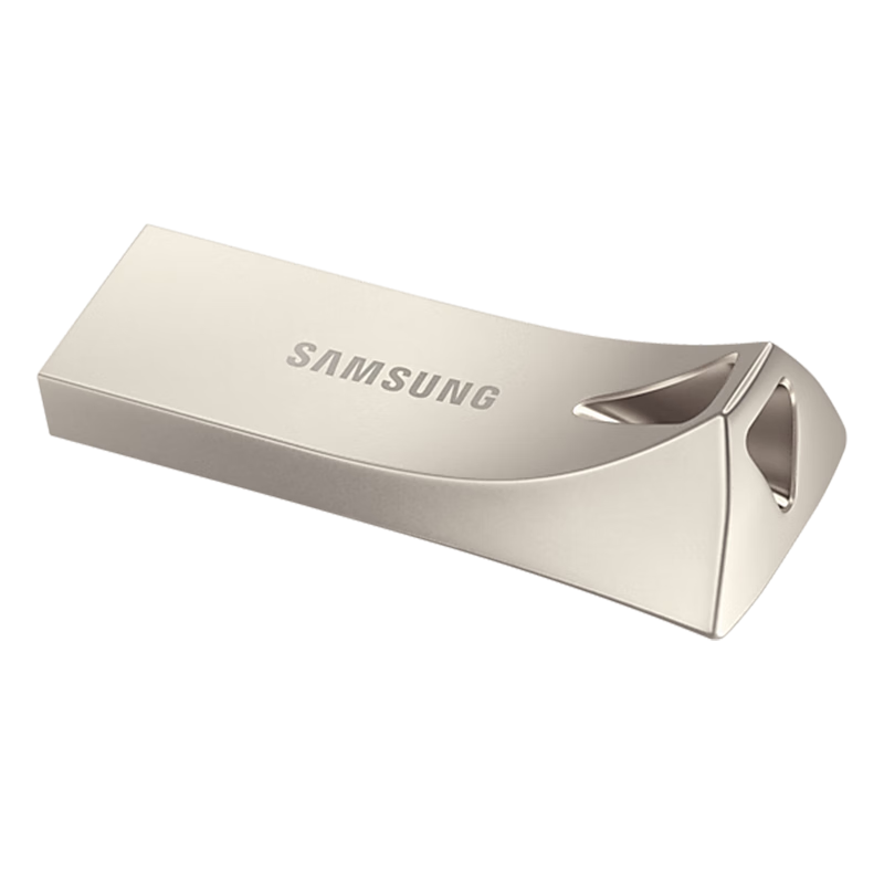 SAMSUNG 三星 BAR Plus系列 BE3 USB 3.1 U盘 香槟银 128GB USB-A