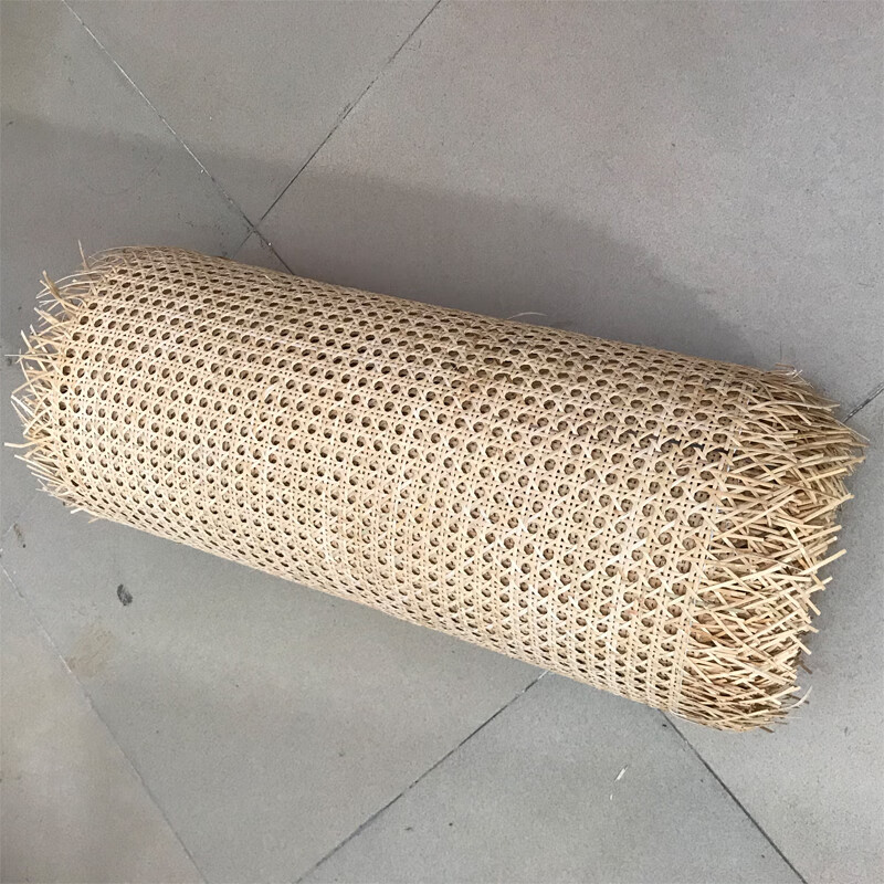 藤条编织材料 藤编材料天然手工六角八角眼笪吊顶贴面装饰藤席家具