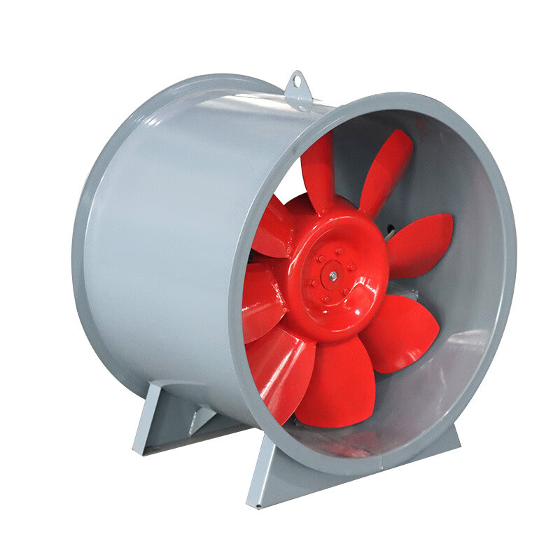 鲁德聚强大功率轴流排烟风机地下车库风机工业排烟低噪音混流风机 swf