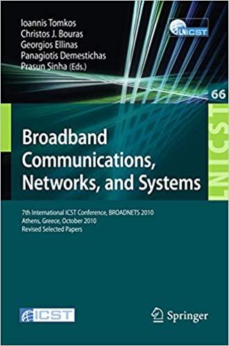 预订Broadband Communications, Networks and Systems: