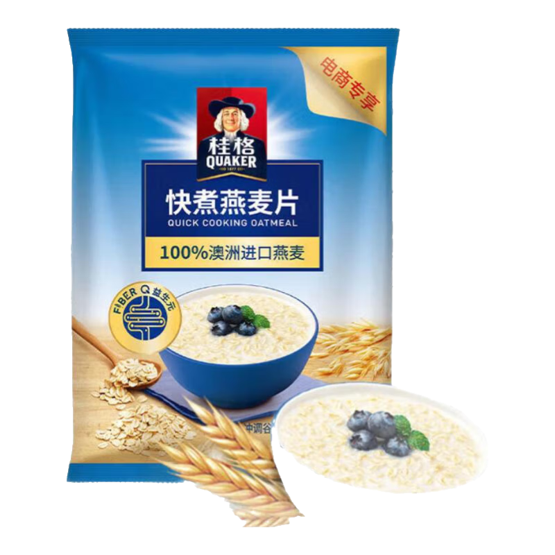 QUAKER װ1000gӪ͹ʳάƬ Ƭ1000g*3