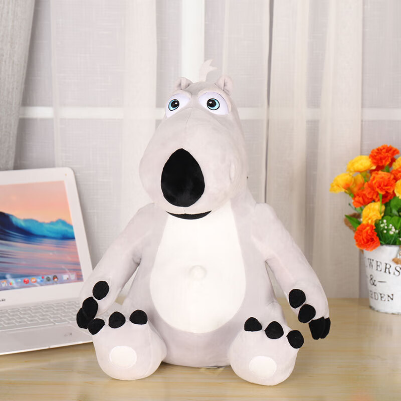 麦室贝肯熊公仔倒霉熊公仔大卫贝肯熊毛绒玩具布娃娃床上玩偶男女儿童