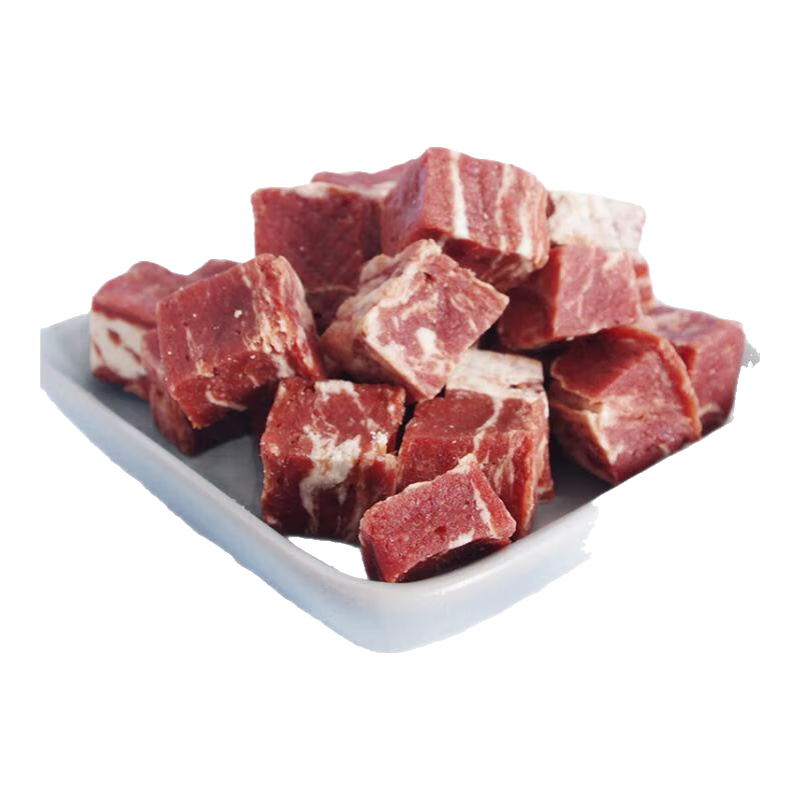 PRINTPAW狗狗零食 烘干鸡肉粒/牛肉粒/鳕鱼粒 烘干牛肉粒100g