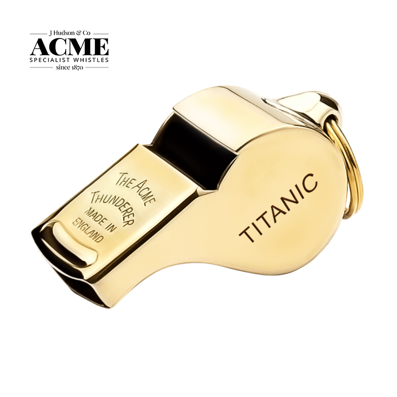 埃可米(acme)泰坦尼克纪念口哨纯铜titanic运动户外求生训练起重指挥