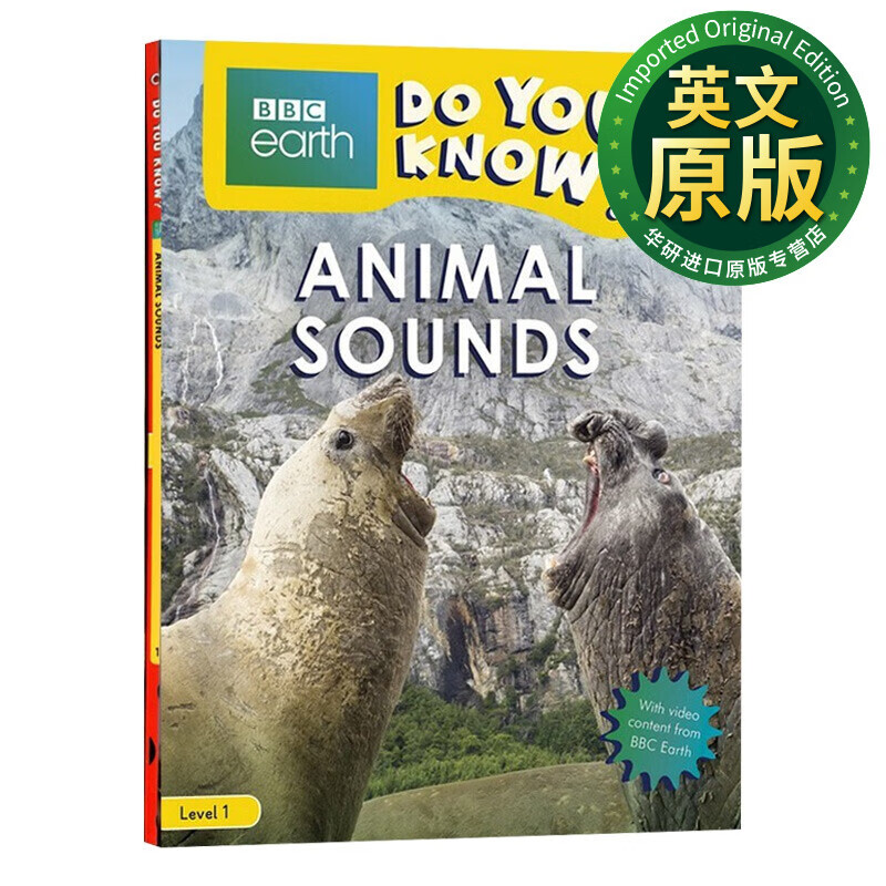 bbc地球脉动系列 你是否知道 动物的声音 第一级 英文原版 animal