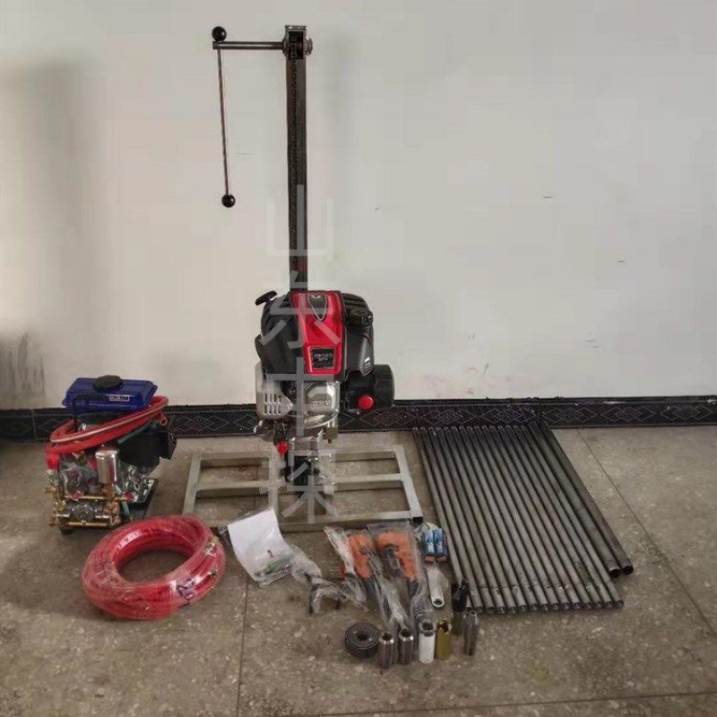 立式背包30钻机 岩芯取芯钻机 上山勘探取样钻机 野外山地钻孔机