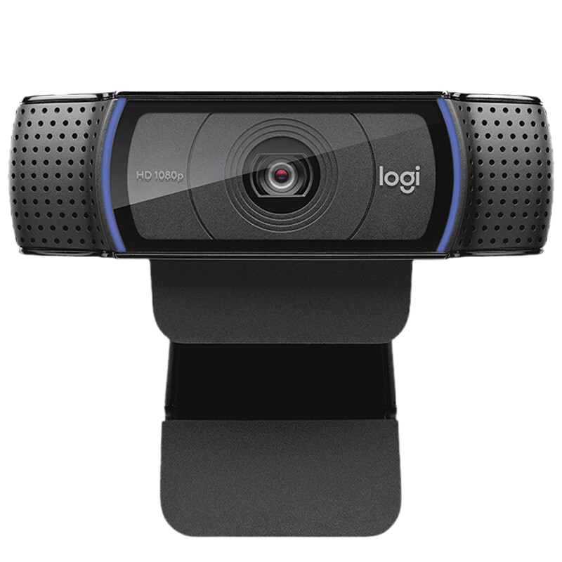 罗技(Logitech) C920 PRO 主播摄像头 美颜台式电脑带麦克风高清直播摄像头 罗技C920 PRO摄像头