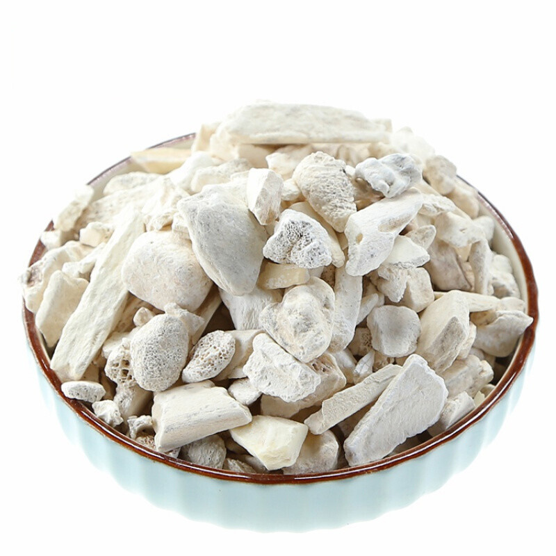 煅龙骨500g克龙骨滋补养生矿石白龙骨锻龙骨锻牡蛎可打煅龙骨粉