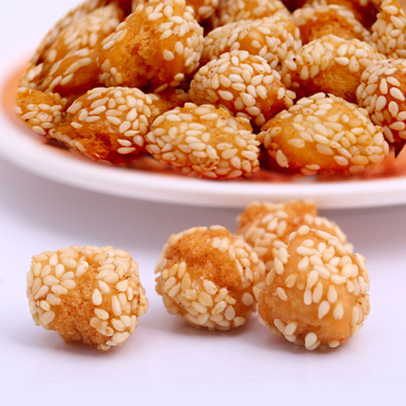 food)河南特产八大件 零食点心八口味 蜜三刀江米条走亲访友 500g 豫