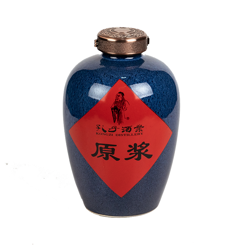kongzi 孔子酒封坛原浆白酒芝麻香型  60度高度山东白酒 1000ml装 60