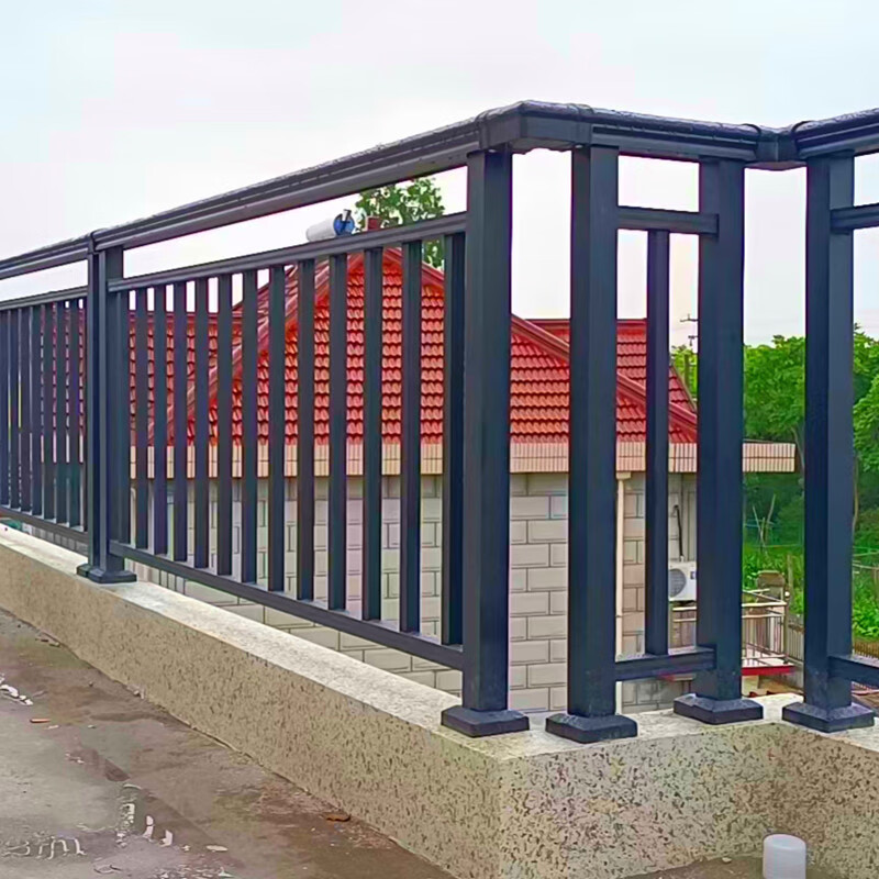 润华年铝合金阳台栏杆铁艺围墙护栏铸铁围栏农村别墅小区栅栏户外隔离