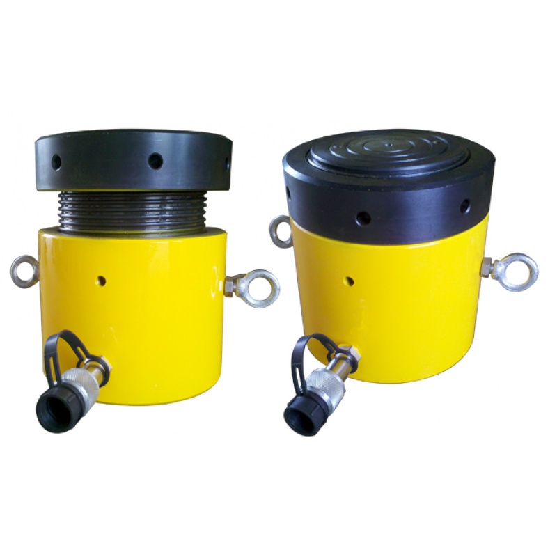 定制定制100吨150吨200吨50吨自锁式液压千斤顶 桥梁桥架 落梁自 100