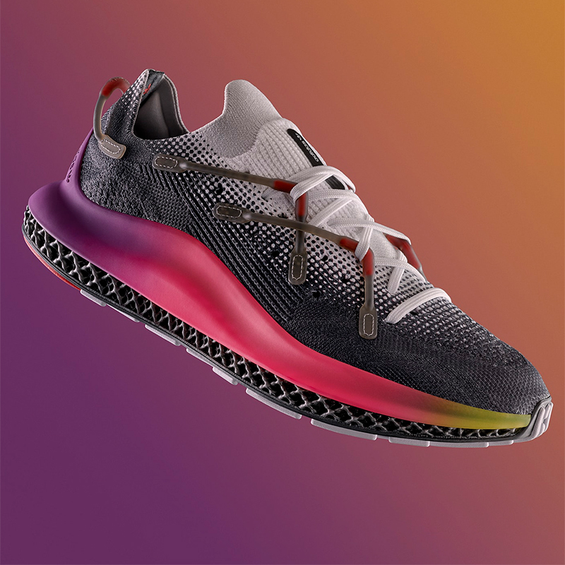 阿迪达斯 (adidas)三叶草 4d fusio 男女4d打印缓震低帮运动休闲跑步