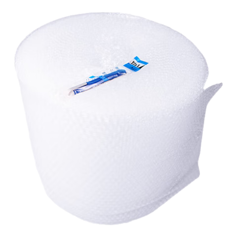 寶品坊 全新料雙層加厚氣泡膜24米*50CM 加厚緩沖氣泡紙 包裝膜氣泡墊防震泡沫快遞搬家打包膜