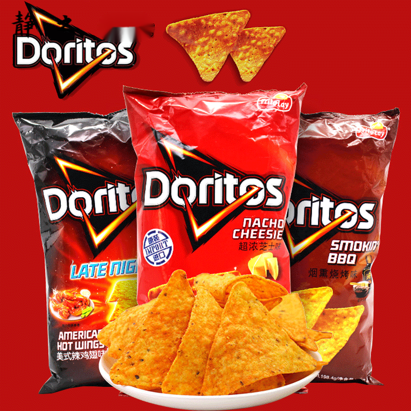 维霆超浓芝士玉米片袋休闲膨化零食 【台版】198.4g超浓芝士味x3袋