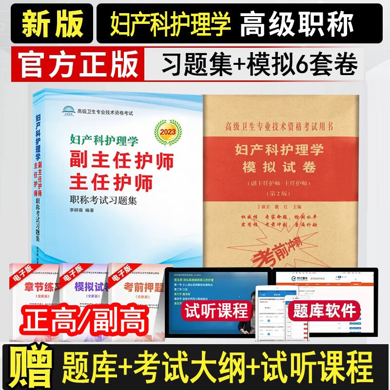 2024妇产科护理学副主护师任主任护师习题集+模拟试卷副高正高高级卫生专业技术资格考试用书考试书试题资料题历年真题卷习题题库练习题人机对话