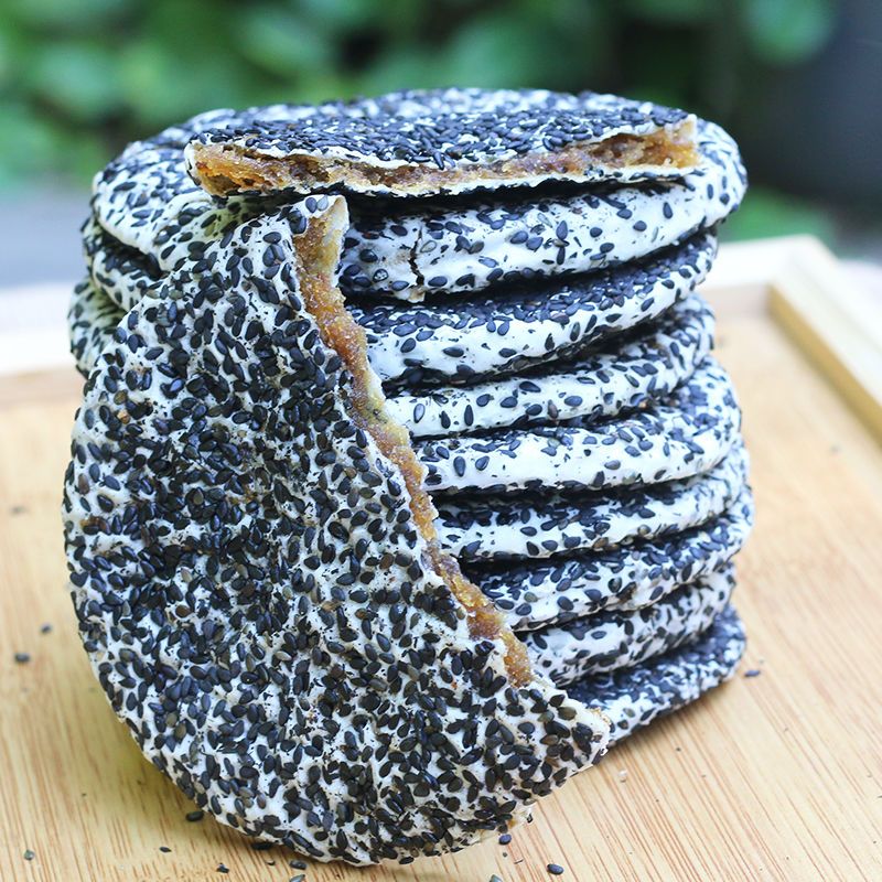 i广西合浦桂香饼 广西特产横县大鹏灵山芝麻饼 薯蓉馅芝麻馅 10个薯蓉