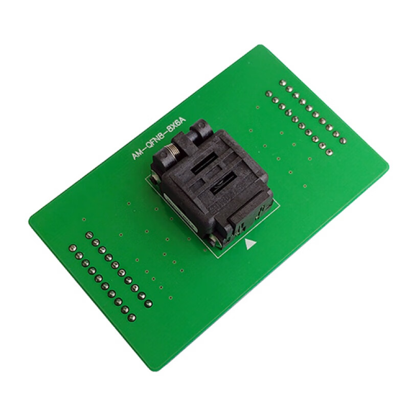 永森瑞定做硕飞sp325/328编程器专用烧录座: am-qfn8-8x6a烧录座(座)