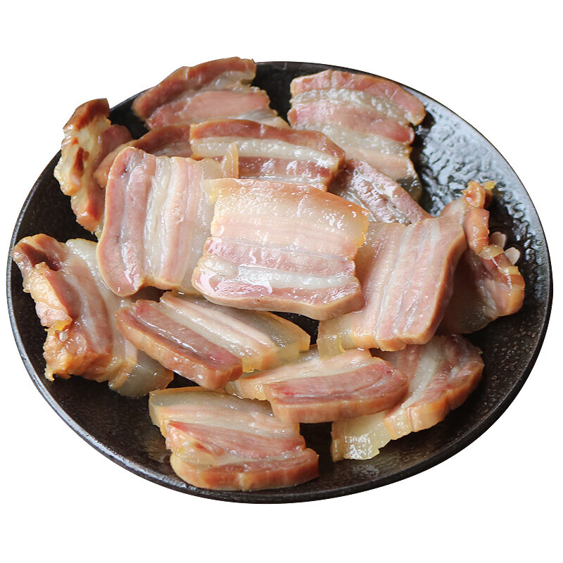 哺食旺咸肉安徽农家自制风干土猪肉五花肉六安特产咸肉1500g3斤腊肉
