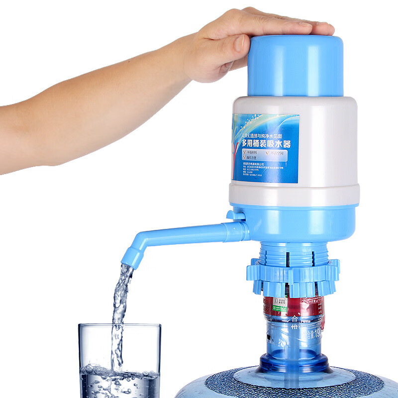 拜杰(bj)家用加厚手压式抽水器 桶装水压水器上水器 抽水泵 吸水器