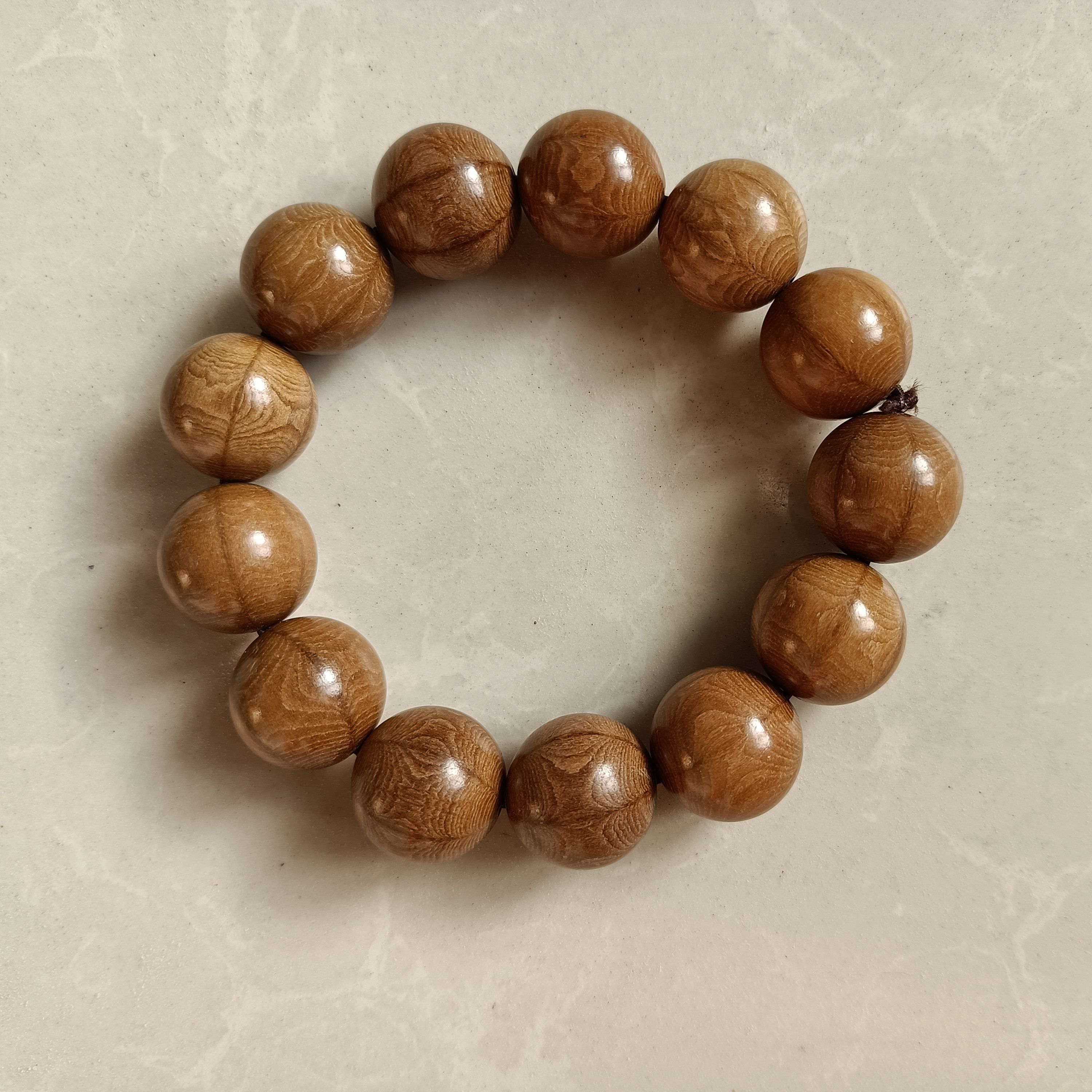 snqp六道木手串 五台山六道木降龙木佛珠手串直径18厘米5578 1.8通货