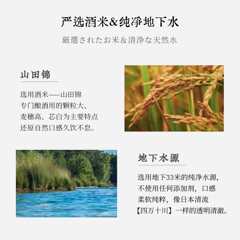 四万十川全日空 日本原装进口纯米吟酿四万十川清酒日本酒720ml 四万十川*2瓶