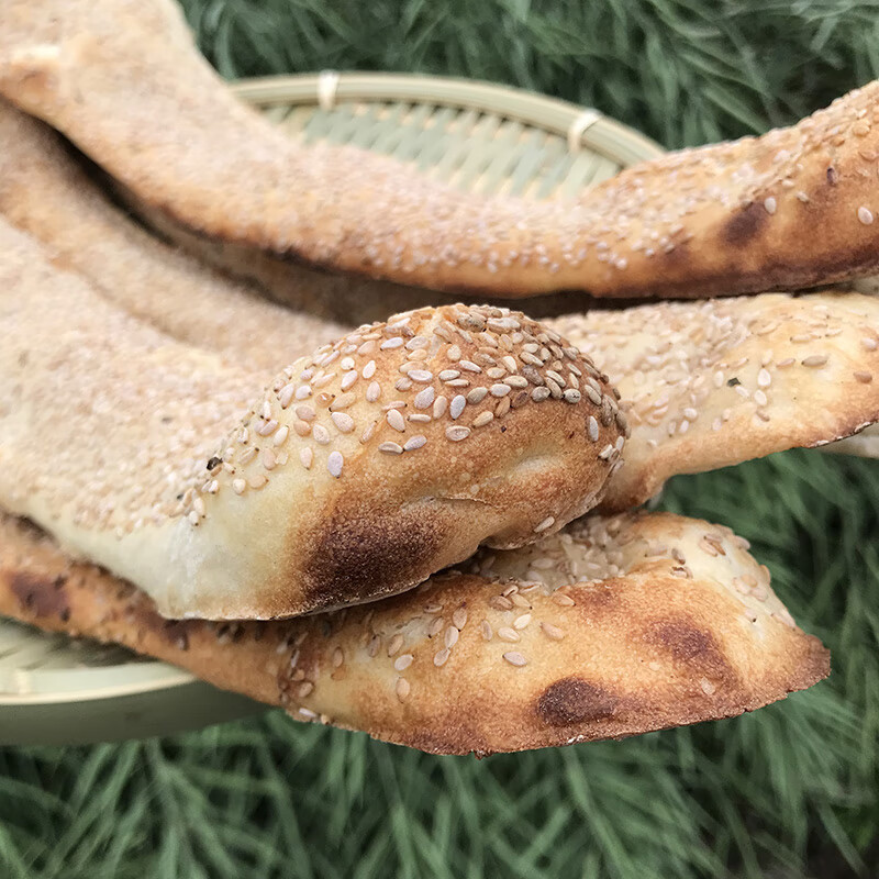 花仙笙(gearss)湖北天门仙桃土特产鲜肉锅盔现做猪油锅块特色早餐锅魁