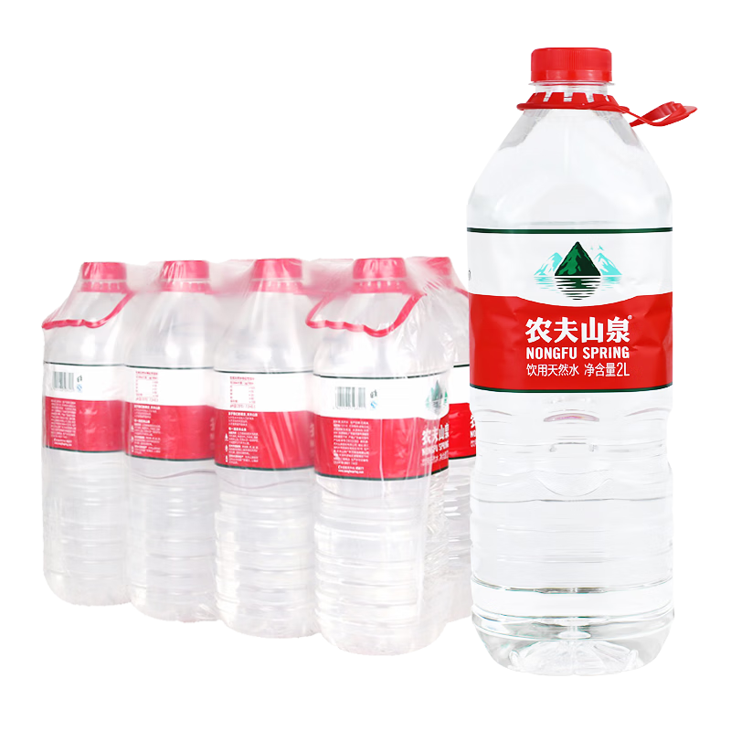 ũ��ɽȪ ������Ȼˮ ��ͥ������ˮ ���㻦�� 2.1L*8ƿ�ܰ� 28Ԫ