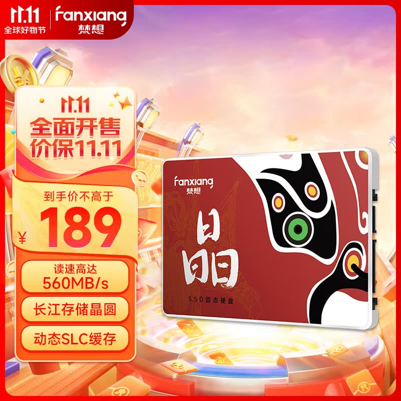 梵想（FANXIANG）512GB SSD固态硬盘 长江存储晶圆 国产TLC颗粒 SATA3.0接口高速读写 S100PRO系列使用感如何?