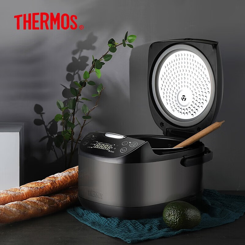 膳魔师(thermos)智能家用电饭煲智不沾涂层电饭锅3l锅芯大容量  eha