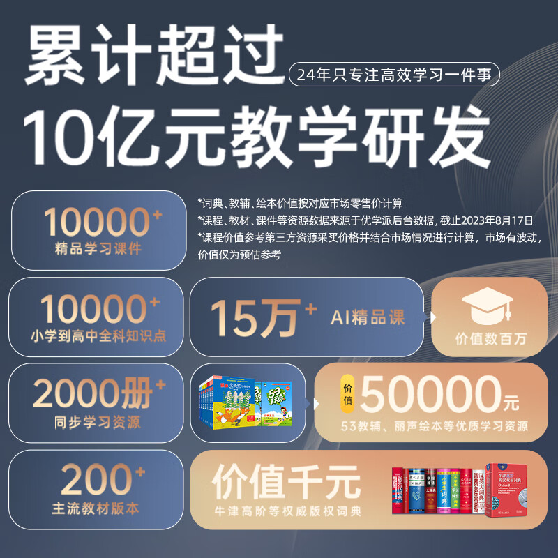 优学派学习机P66 Pro 16G+512G 13.8英寸圆偏振光护眼屏学生平板学习机一年级到高中同步辅导AI学练机 优学派P66 8G+8G+512G