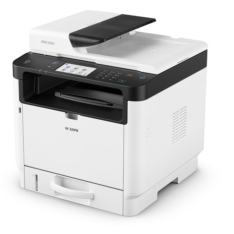 理光(ricoh)m 320fb a4黑白打印复印扫描传真激光多功能一体机 m 320