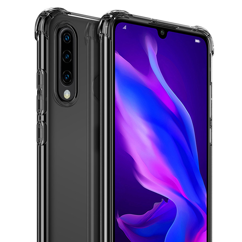 雅伊汇华为nova4e透明手机壳保护套软华为4e软硅胶maral00全包边防摔