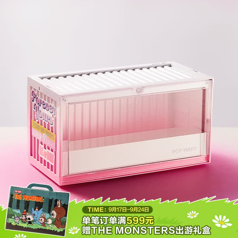 POP MART泡泡玛特 POP MART集装箱发光手办展示盒盲盒收纳展示生日礼物 Take My Heart属于什么档次？
