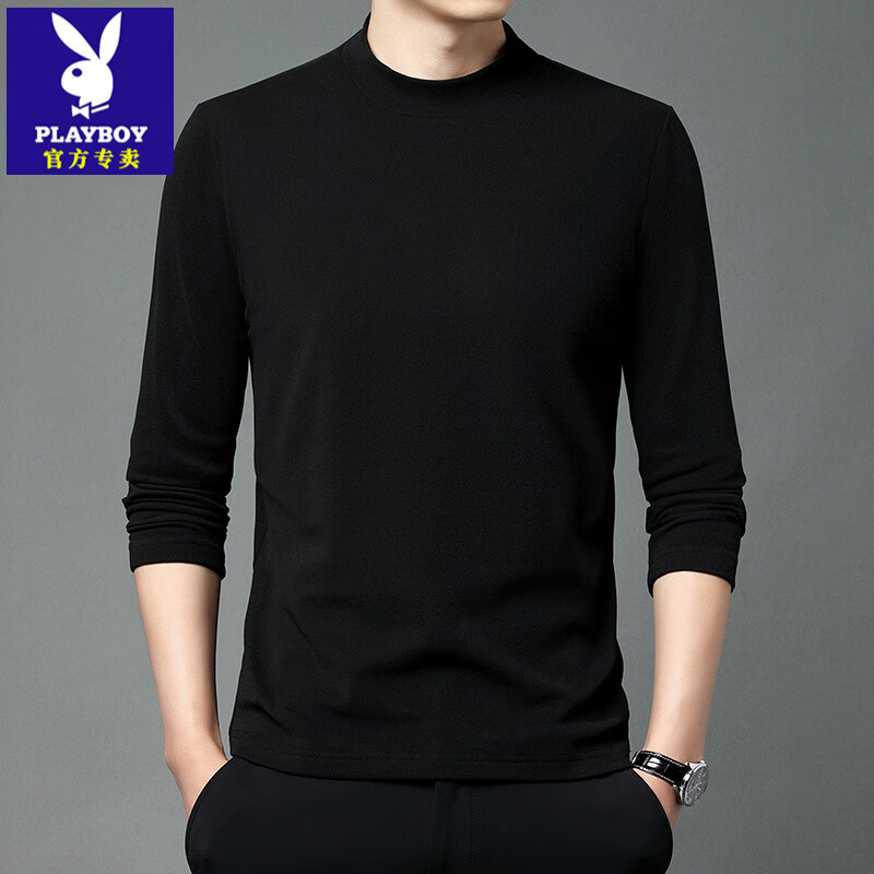 ���ڲ������������ӣ�PLAYBOY���ﶬ��������ʿ����t�������°����˫��������������ڴ����� 91961��ɫ 3XL 185/125/56�Ƽ�175-185�� 55.9Ԫ