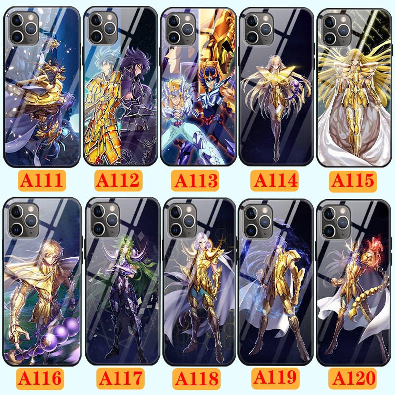 13mini 12pro磨砂se2保护套 黄金圣斗士 星座 沙加穆童虎